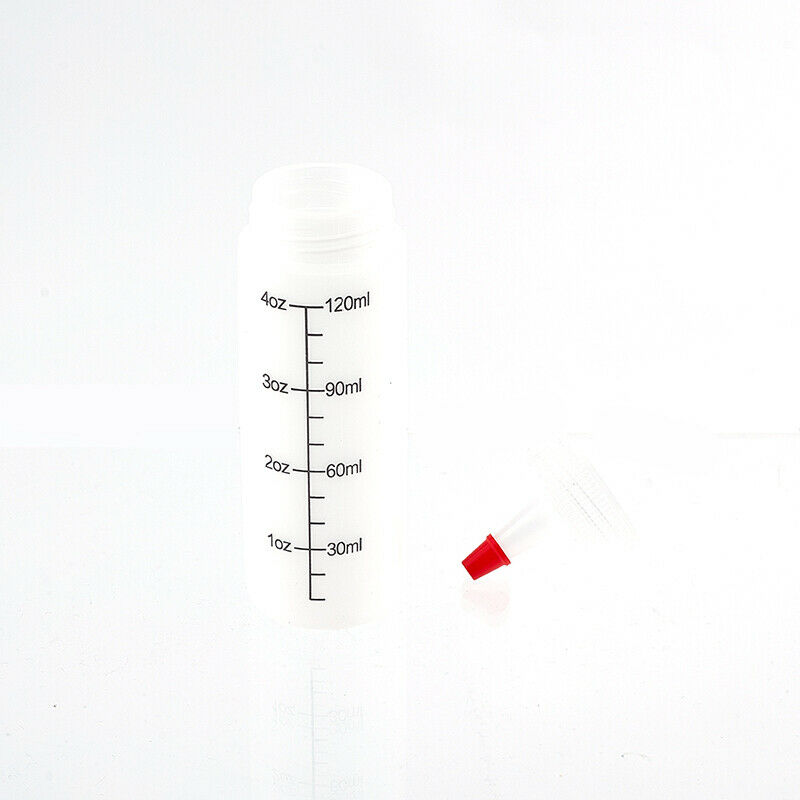 2Pcs Plastic Needle-nosed Bottle 120ml Squeeze Flasche Bottle Dispenser K.l8