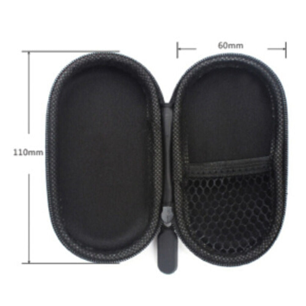 Black Hard Case Storage Bag Box For TF Card Earphone Headphone Earbuds WYL S Qx