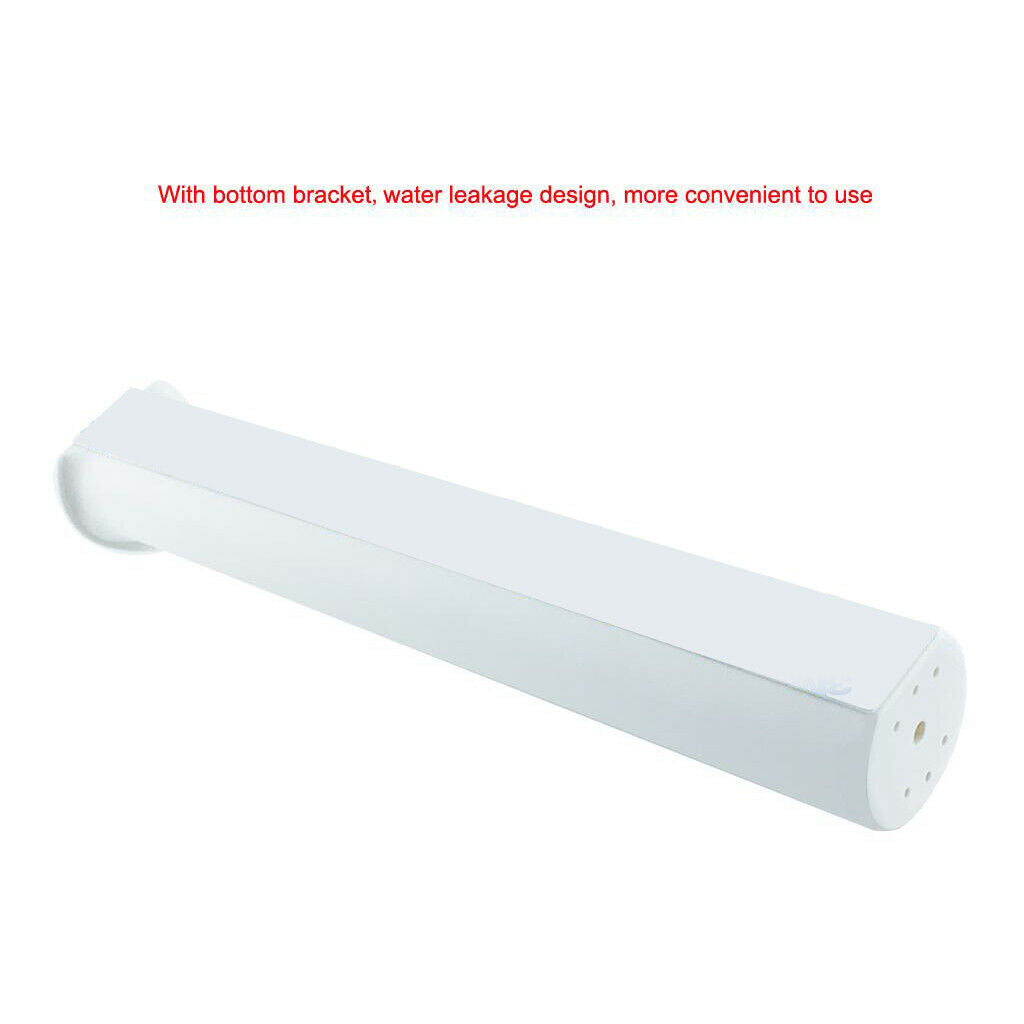3x Self Adhesive Fishing Pole Boat 1 Rod Holder Organizer Yacht Truck White