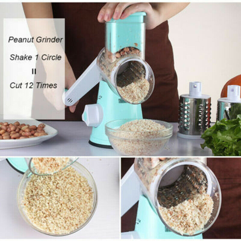 Manual Hand Speedy Mandoline Slicer Pasta Salad Maker Fruit Vegetable Cutte3BDA