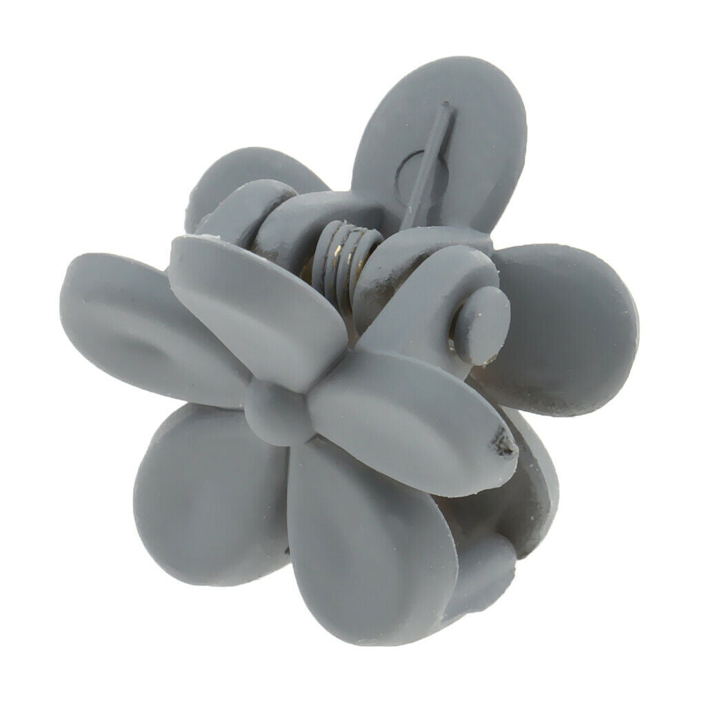 Women Hair Claw Grip Girls Hair Jaw Hair Clips Accessories Grey