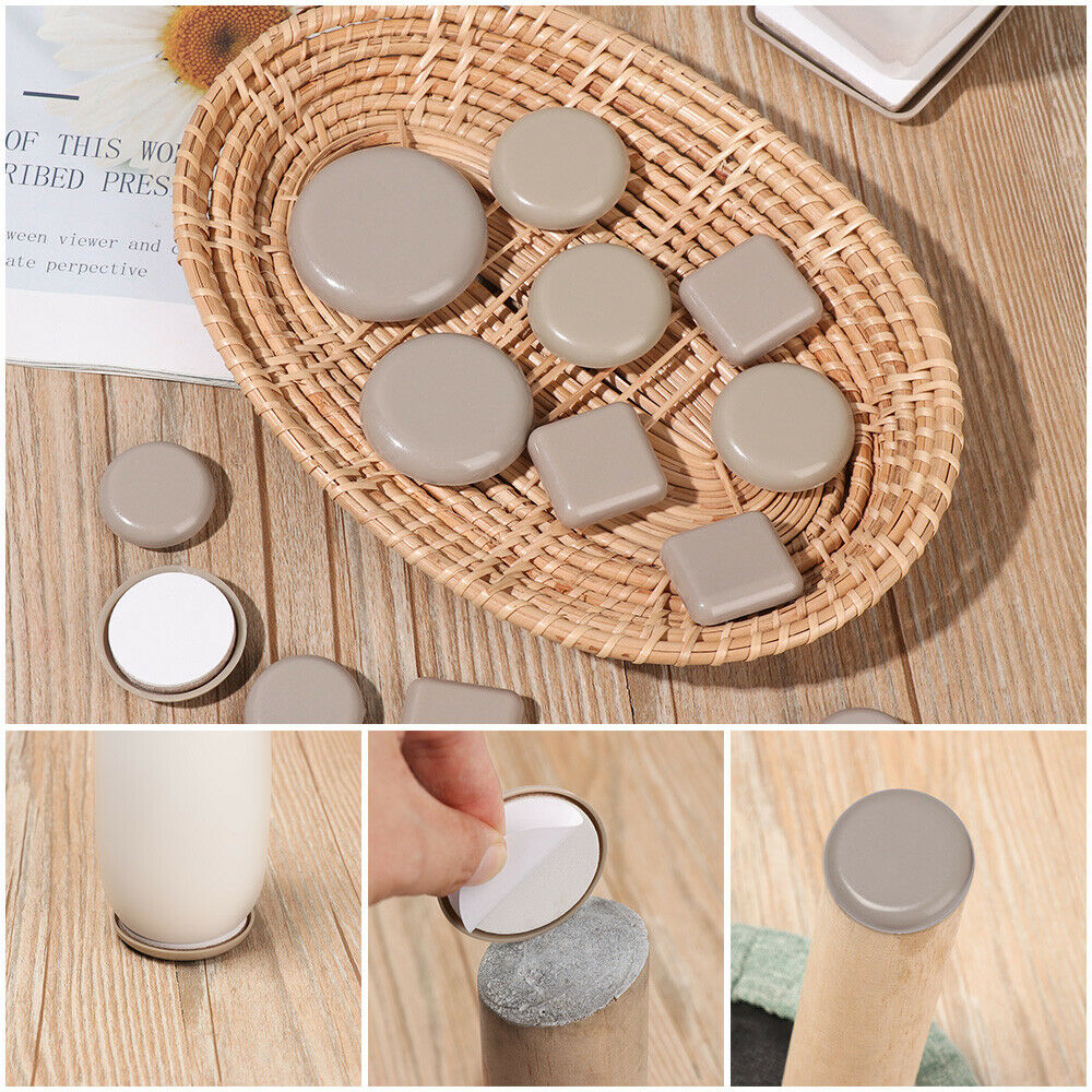 Chair Fittings Floor Protector Anti Noisy Slip Mat Furniture Leg Slider Pads