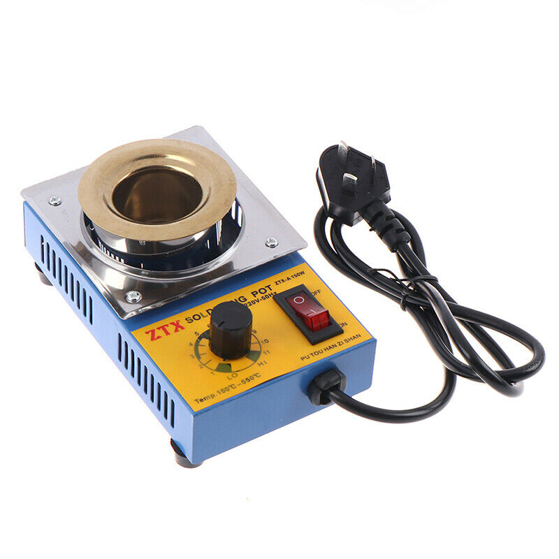 100-550°C Solder Pot Soldering Desoldering Bath Stainless Steel Plate HOTY1