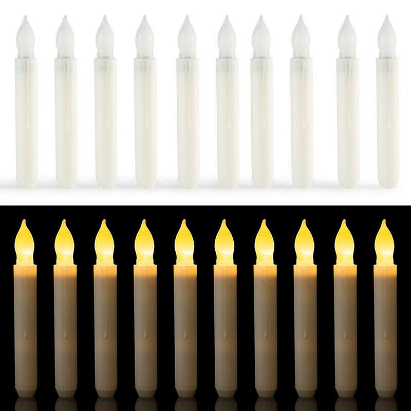 Flameless LED Candles Tealight Night Lights Lamp Battery Operated Wedding De KX