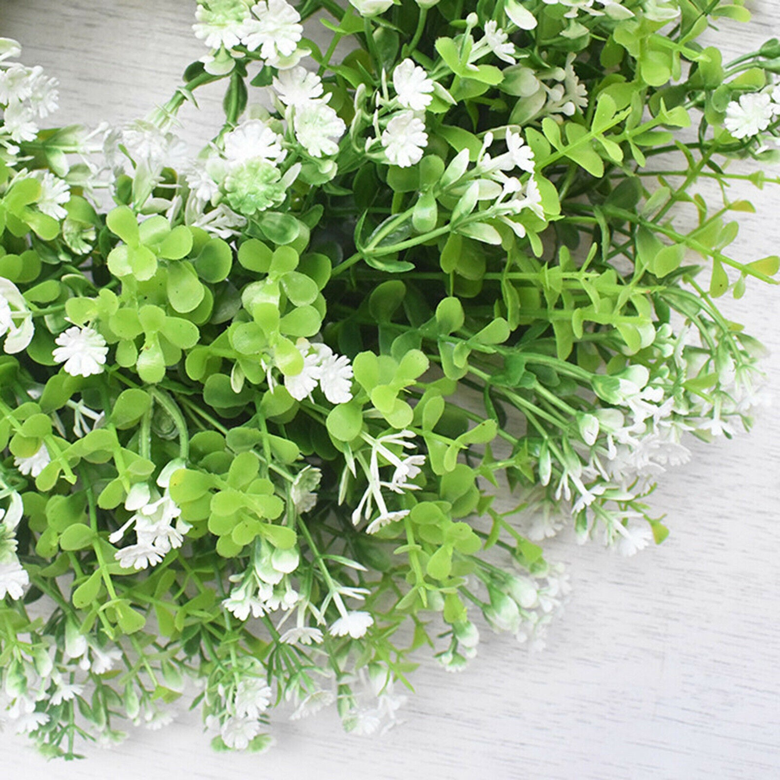 30cm Gypsophila Wreath Greenery Front Door Garland Wedding Party Decoration