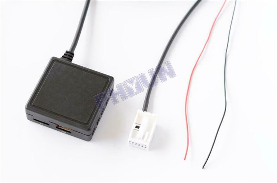 Car Audio Cable Adapter Bluetooth Module w/ MIC For Benz W169 W245 W203 W209