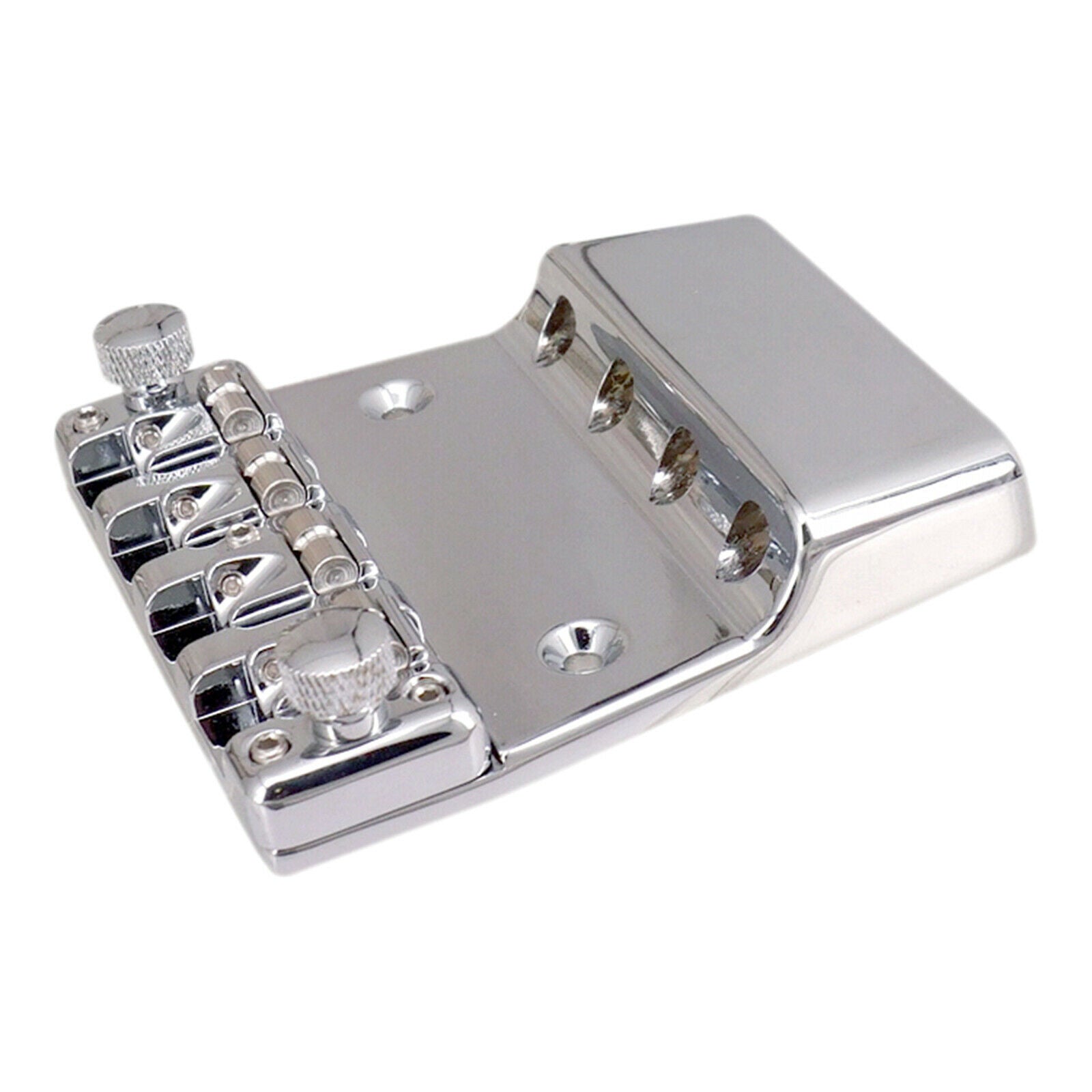 Hardtail Fixed Bass Bridge Electric Guitar Steel Spare Parts 76.5x97.6mm