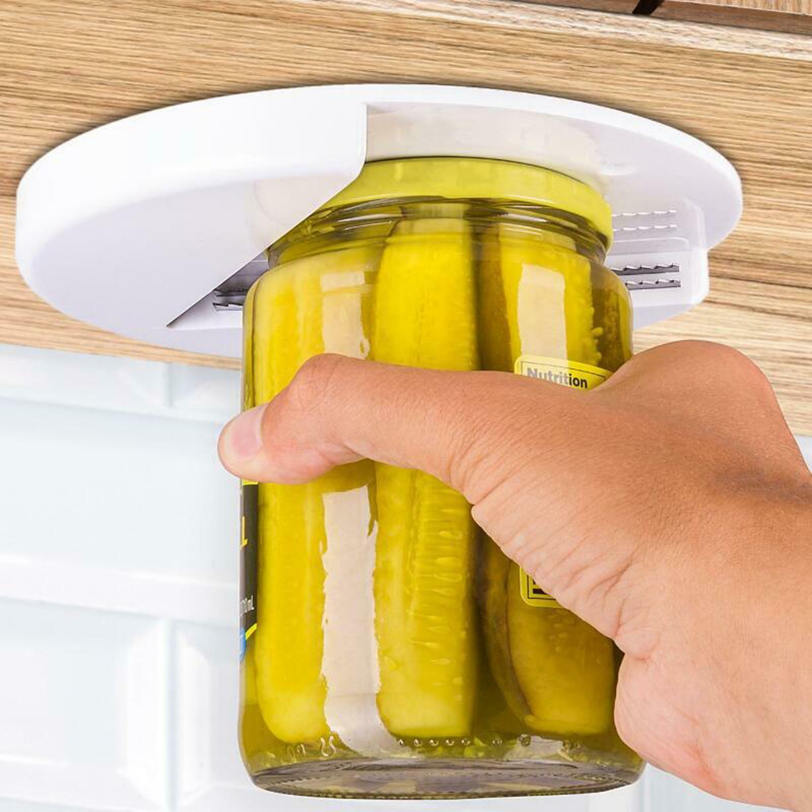 Universal Under Cabinet Jar Opener Quick Opener Fit Any Sizes Simple Useful