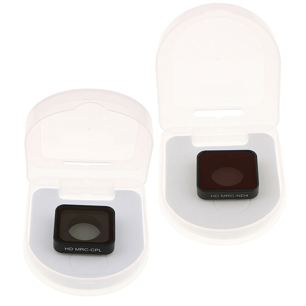 3pcs UV/CPL/ND4 Filters Set Lens Protector for GoPro Hero 7 Hero 5 Hero 6