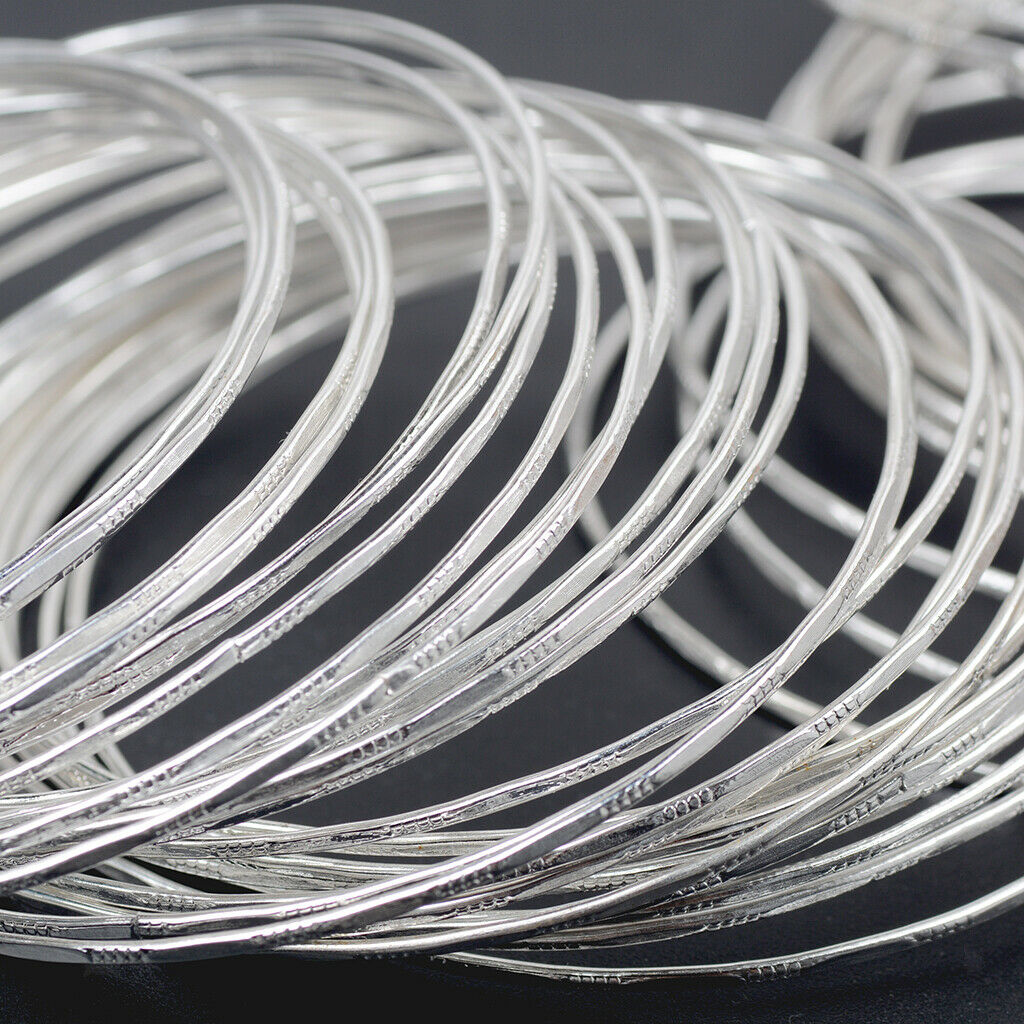 50 pieces bangle for women / girls, classic round bracelet