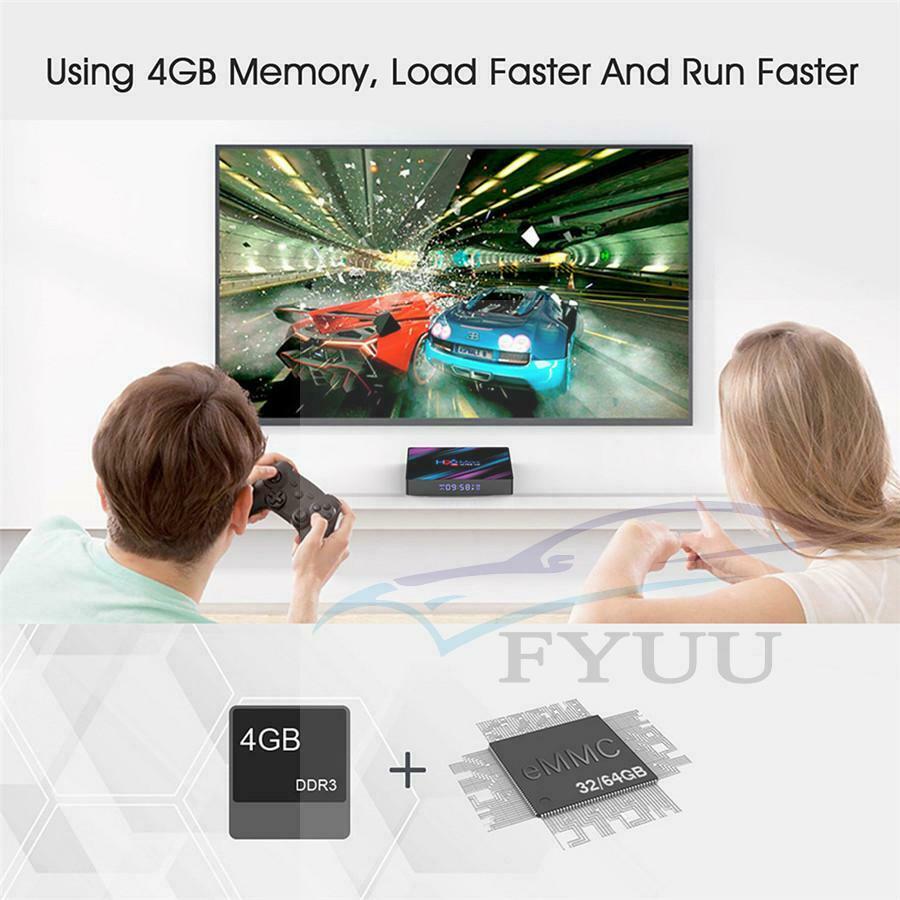 2021 H96 MAX Smart TV Box Amlogic Android 10.0 4G+64GB 4K Media player HDMI 2.0
