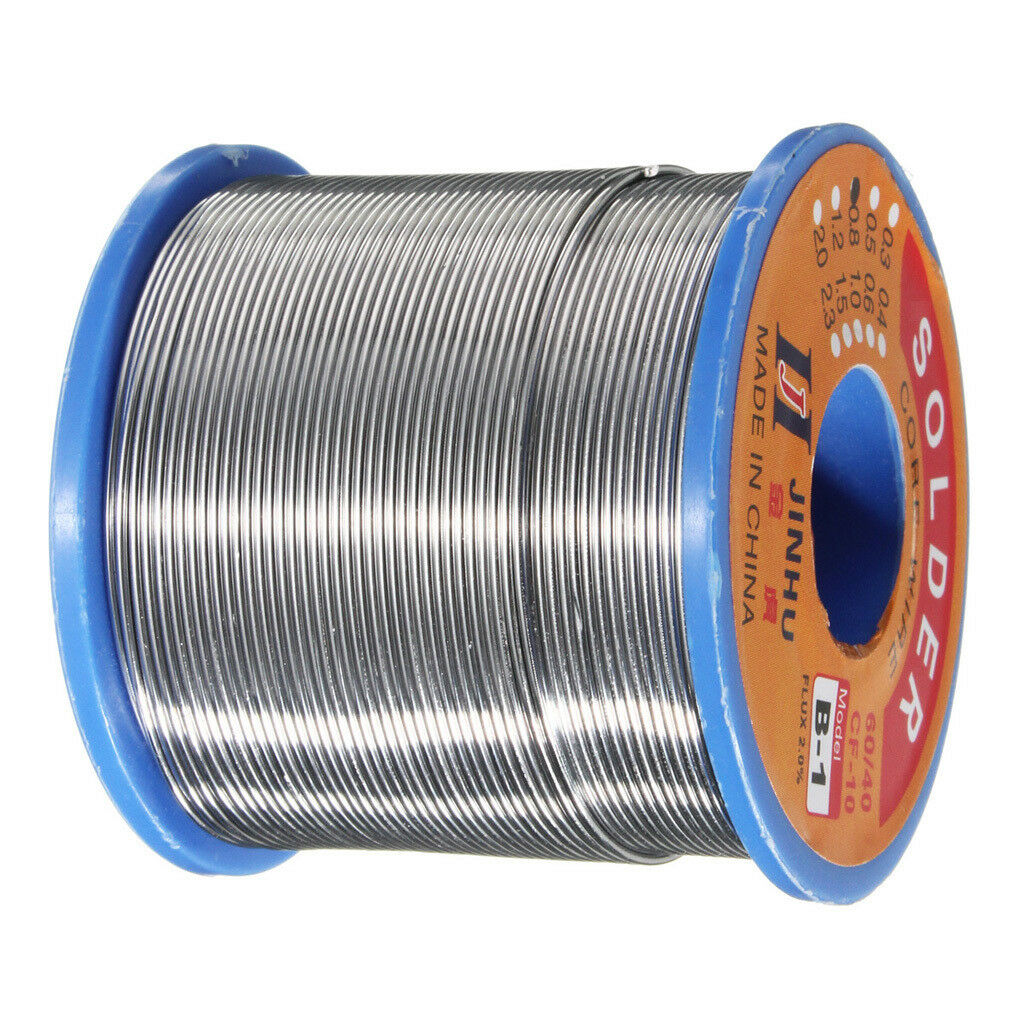 1X 0.8mm 500g 2.0% Rosin Core Soldering Solder Wire Tin Lead 60/40 Flux