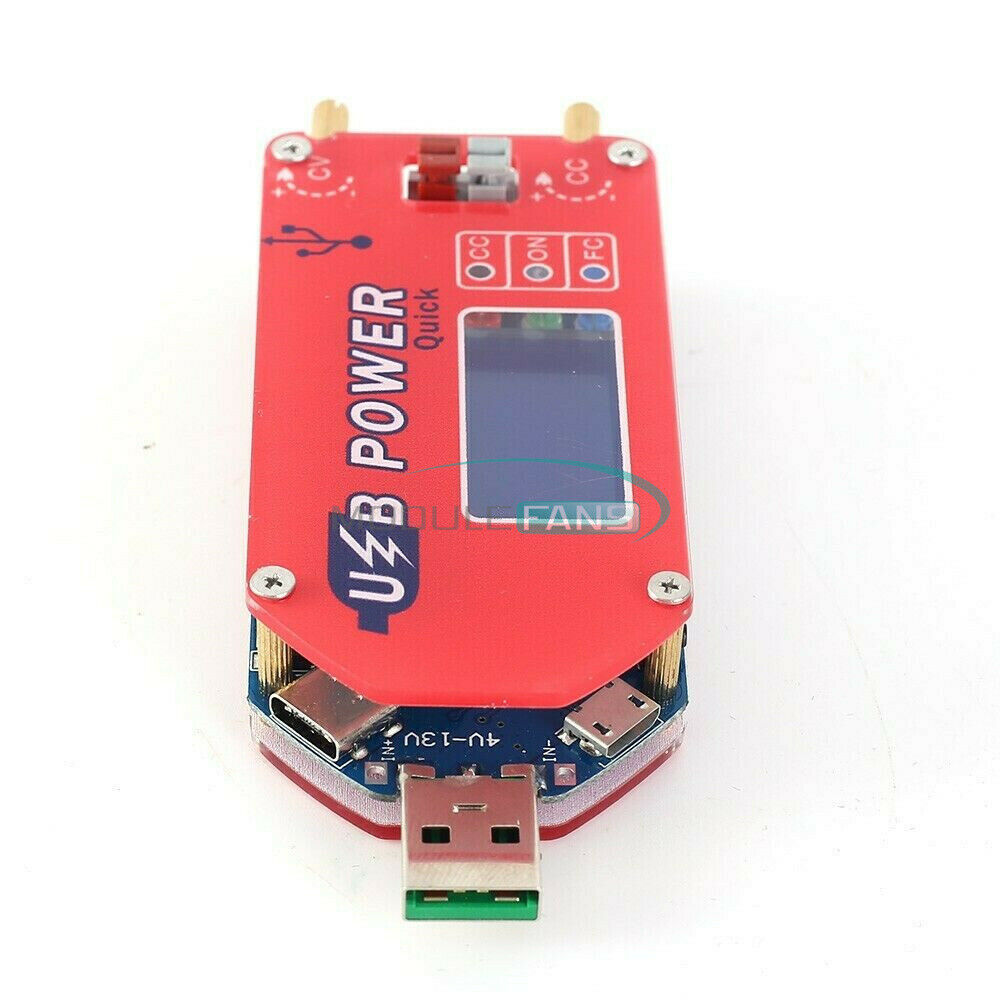 15W USB Step UP Down Power Supply Module Boost Converter LCD Display Adjustable