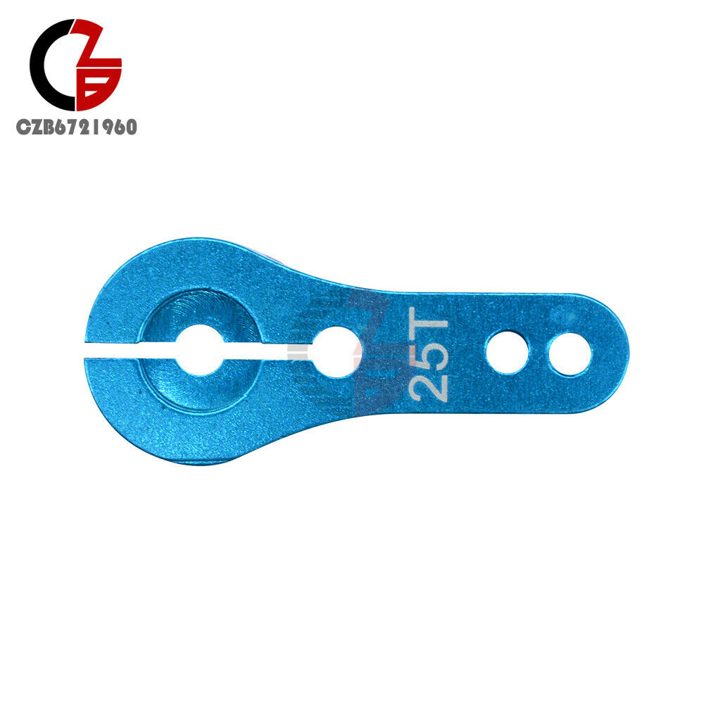 Blue RC Steering Servo Half Arm 25T Big Torque Aluminum Fit Metal MG996 MG995