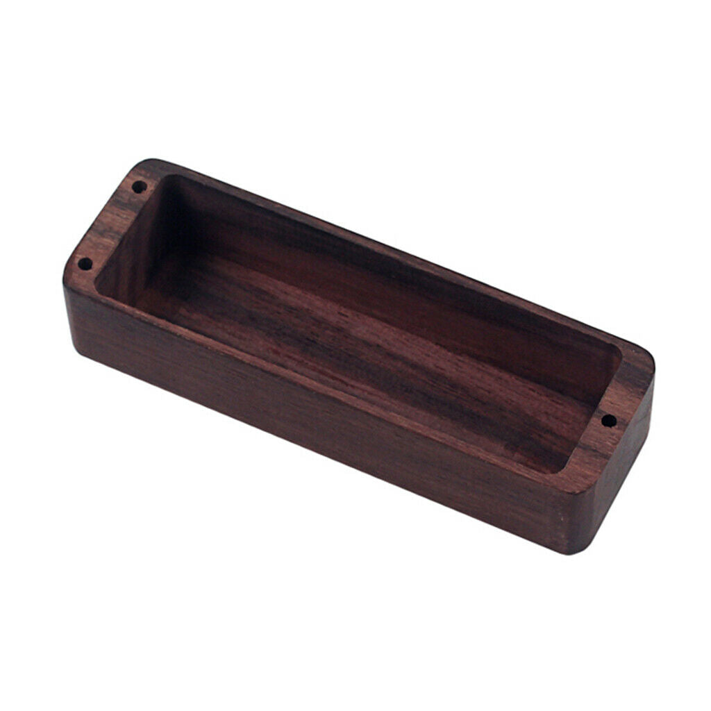 1x Rose Wood Guitar Soapbar Pickup Cover for 5 String Guitar Bass Parts