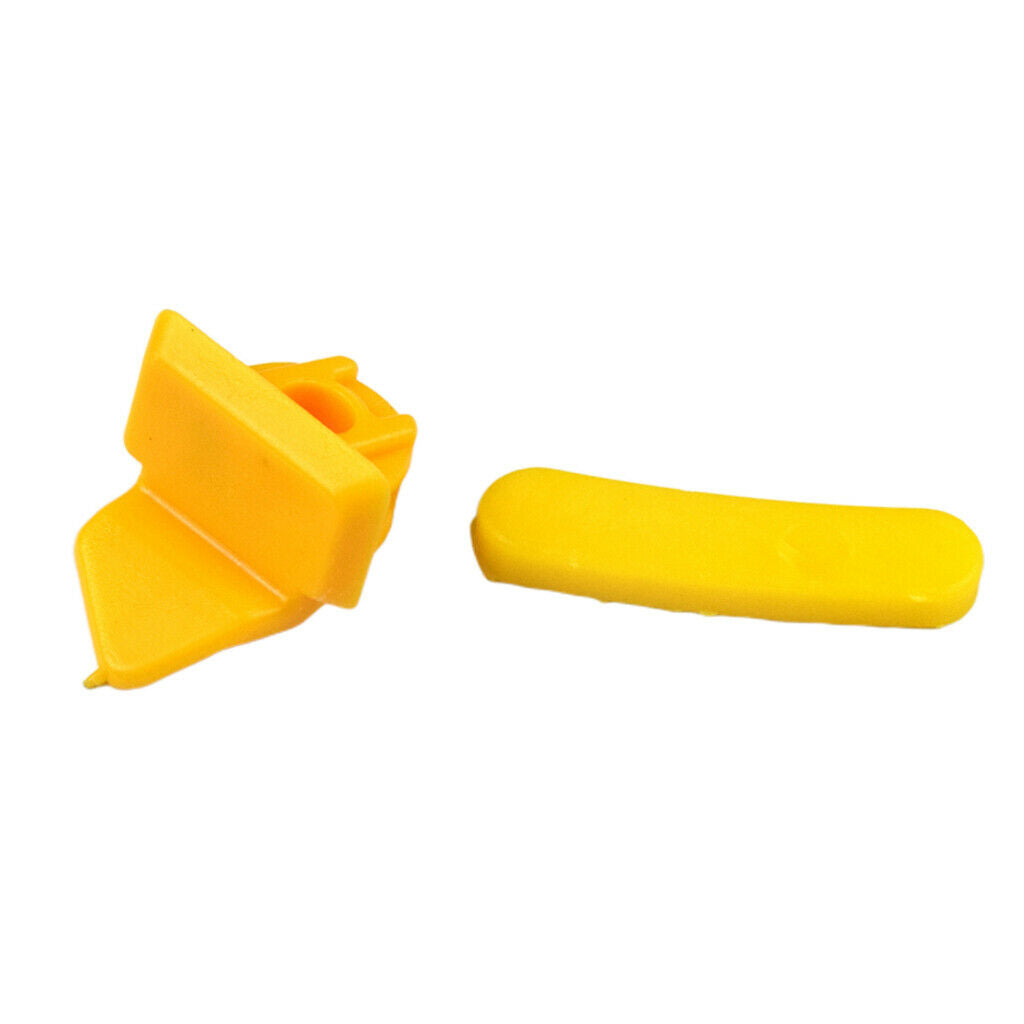 2Pcs Yellow Wheel Protection Plastic 27mm Tire Changer Bird Head Remover Pad