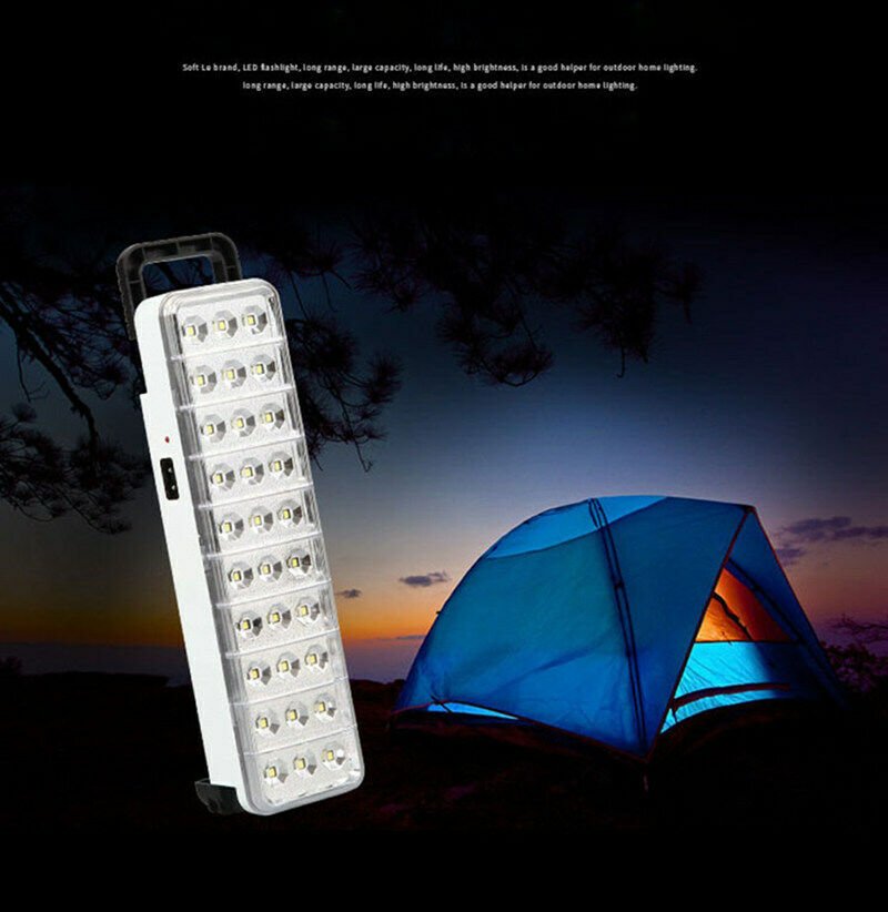 30LED Multi-function Emergency Lamp Rechargeable LED Light For Home Camp Outdoor