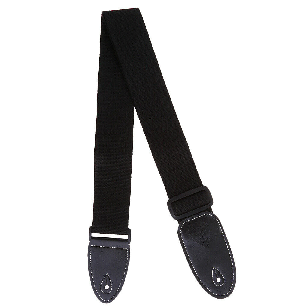 Adjustable Guitar Bass Strap Belt with Strap Lock Musical Instrument Accessory