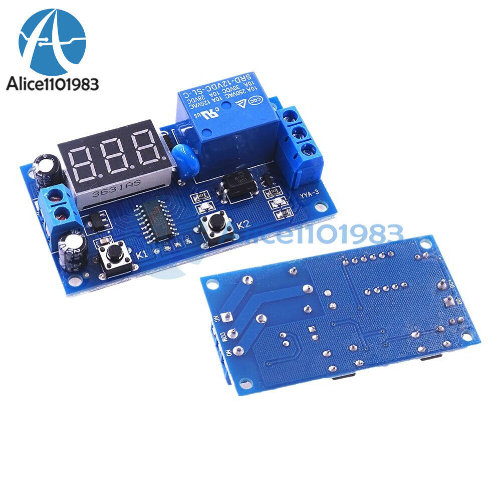 DC12V Delay Timng Multi-function Module Infinite Switch Timer Relay Module