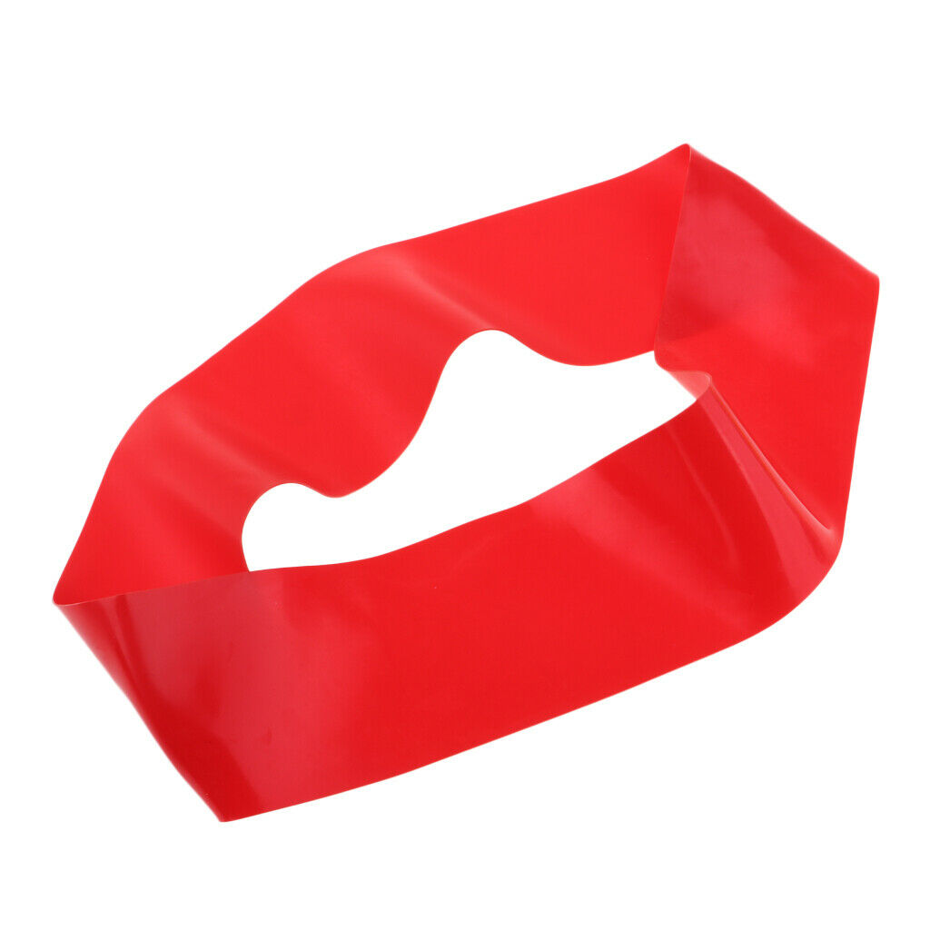 Glider Slide Discs Fitness Exercise Gliding Slider & Resistance Loop Red