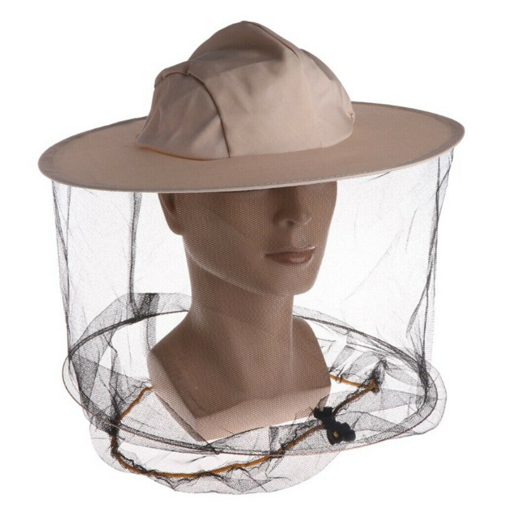 Beekeeping Veil Hat Anti-mosquito Insect Fly Face Protection for Beekeepers,