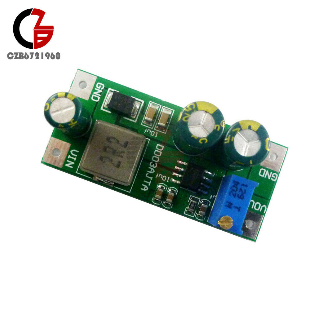 6A DC 2.7-5.5V to 3.5-24V DC-DC Adjustable Boost Converter Step-Up Module 30W