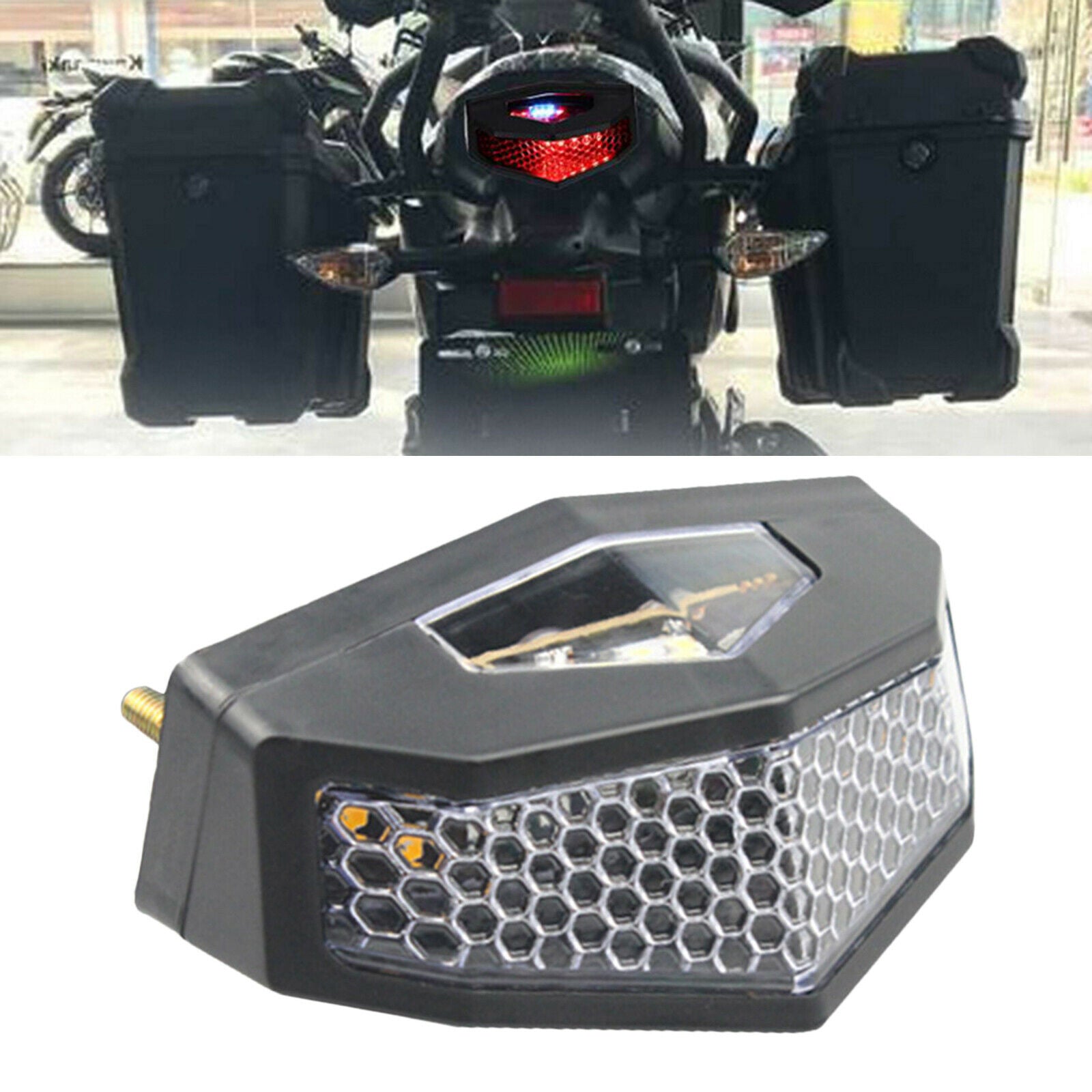 5 In 1 Universal Motorcycle LED Rear Tail Light Parts for Safe Driving
