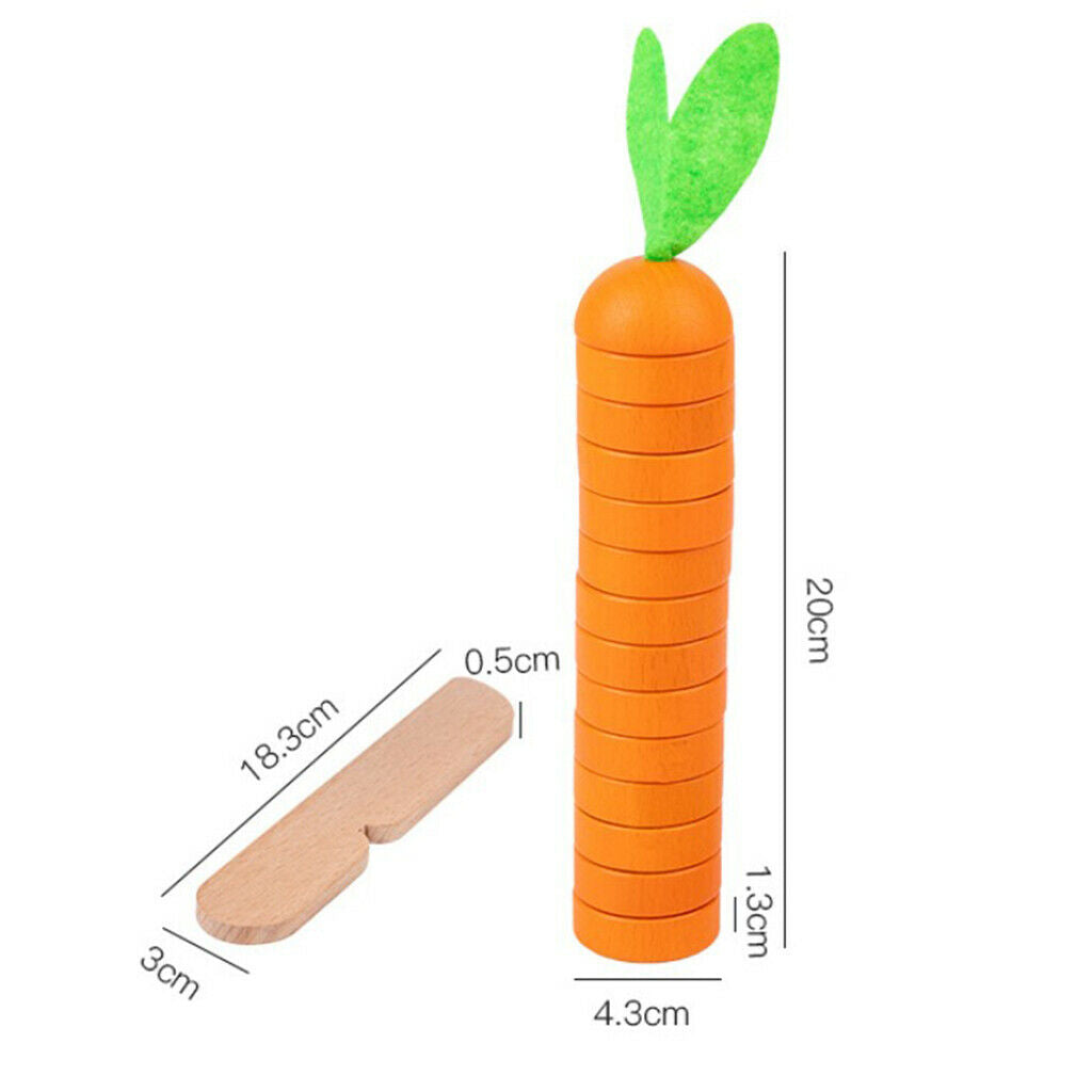 Simulation Radish Balancing Parent Child Interaction Toys for Toddlers