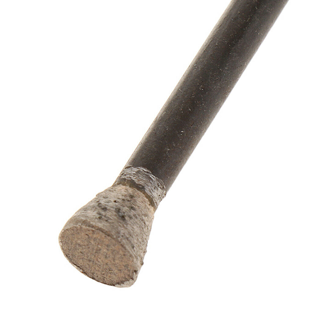 Diamond Grinding Head Short Inverted Conical Carving Tool A: Dia. 0.28inch