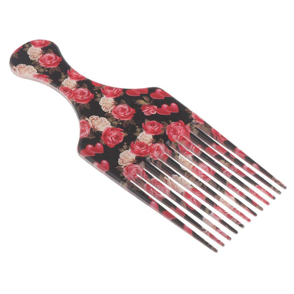 Men Women Oily Hair Comb Hairdressing Slick Back Hairstyle Brush Tool 2 Size