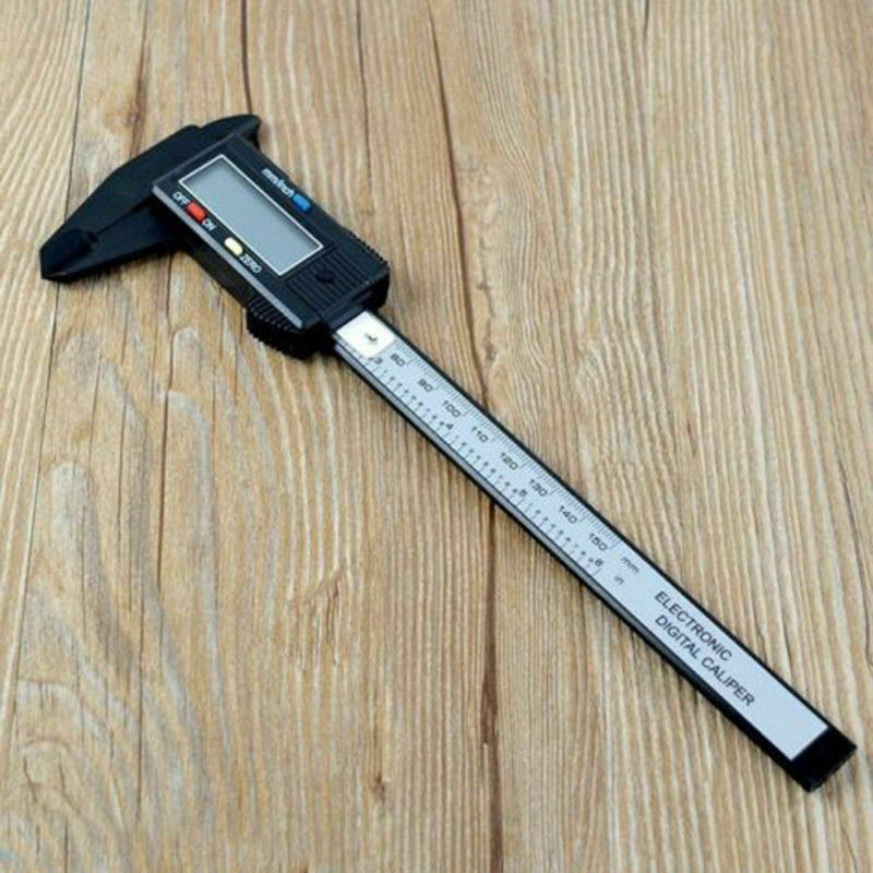 150mm/6inch Micrometer Digital Electronic Gauge Carbon Fiber Vernier Caliper