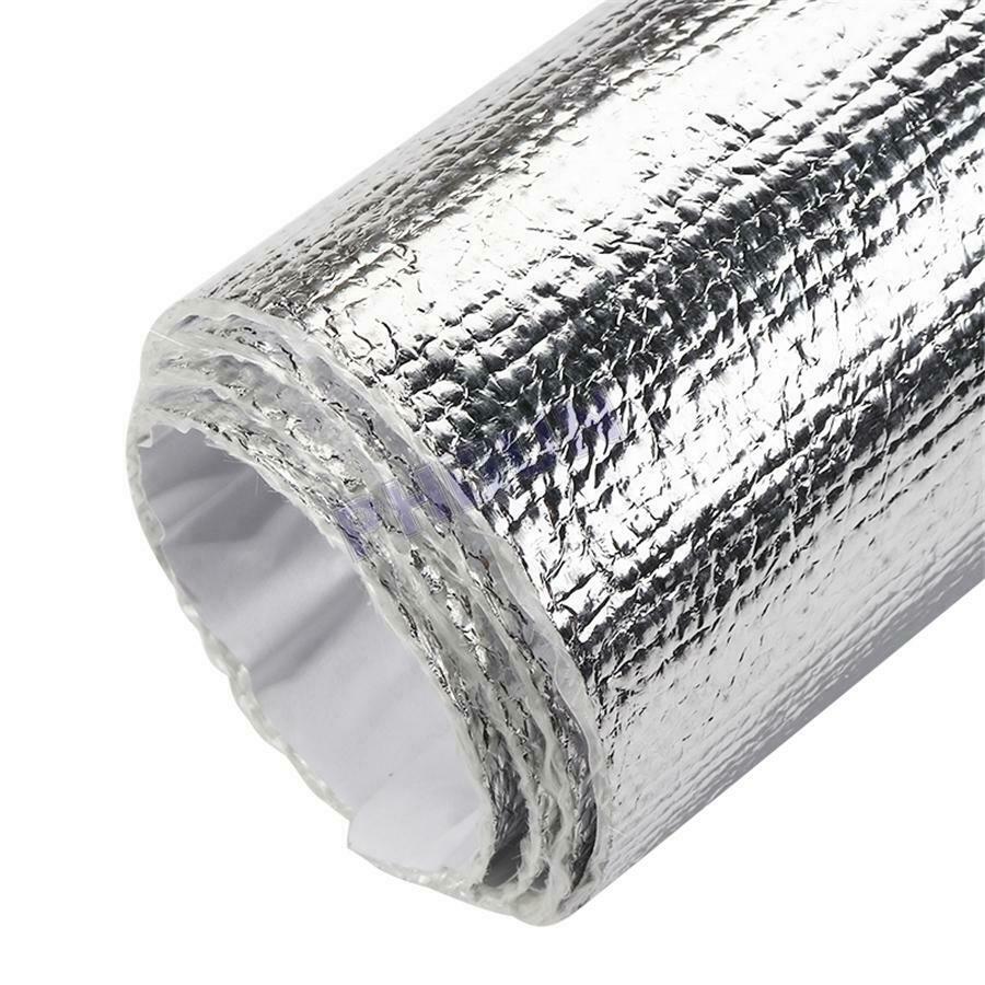 Car Heat Protection Film Fender Heat Sound Insulation Mat 50*100cm Universal