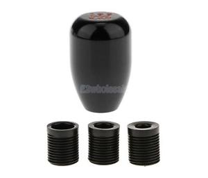 5 Speed Universal Car Gear Shift Knob Manual Transmission Shifter -Black